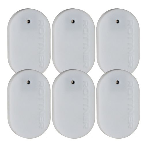 Rottner Akku Hitzemelder Aufkleber 6er Pack