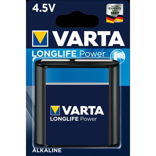 VARTA 4912 4,5V Flachbatterie Longlife Power