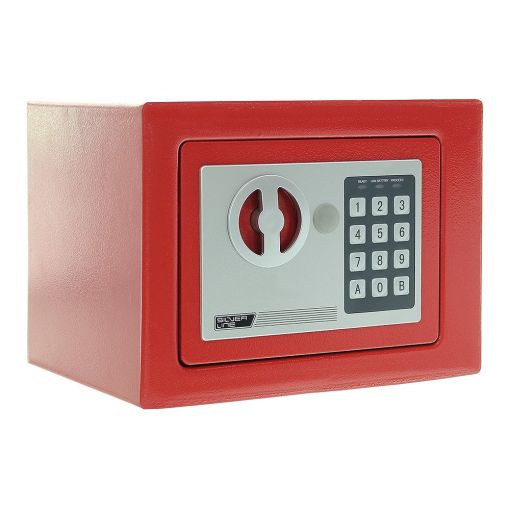 Rottner Elektronik Möbeltresor Dagobert rot
